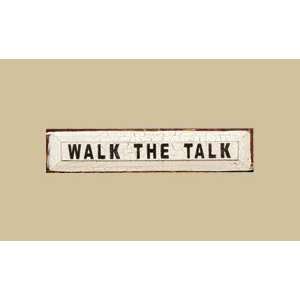    SaltBox Gifts SK519WTT Walk The Talk Sign: Patio, Lawn & Garden
