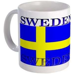  Sweden Swedish Flag Sweden Mug by  Kitchen 
