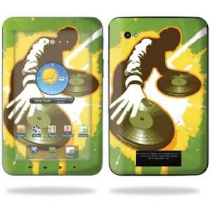   Decal Cover for Samsung Galaxy Tab 7 Tablet   Sonic DJ: Electronics