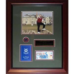   British Open) Deluxe Framed Currency Piece:  Sports