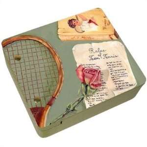 Rules of Tennis Mini Decorative Storage Box 