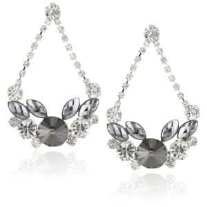  Leslie Danzis Crystal Chandelier Earrings: Jewelry