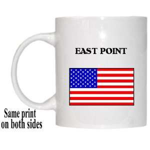  US Flag   East Point, Georgia (GA) Mug 