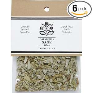 India Tree Sage Dalmatian, 0.5 Ounce (Pack of 6)  Grocery 