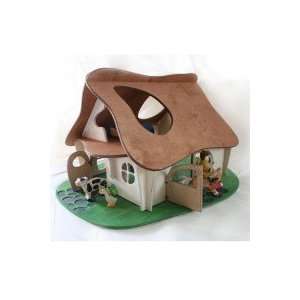  Small Waldorf Wooden Doll House: Toys & Games