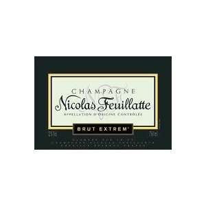  Nicolas Feuillatte Champagne Brut Extrem 750ML: Grocery 