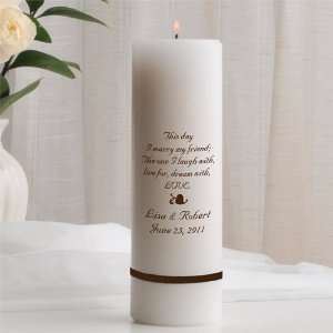  Personalized Unity Candle