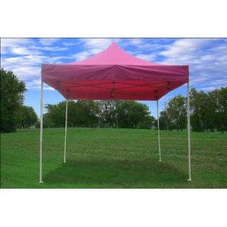 10x10 Pop Up 4 Wall Canopy Party Tent Gazebo EZ Pink 