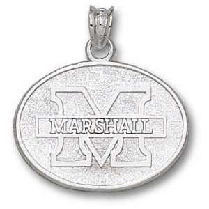  Marshall Thundering Herd Sterling Silver M MARSHALL 