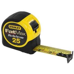 Stanley 33 725 NA FatMax 25 x 1 1/4 FatMax Tape Rule Reinforced with 