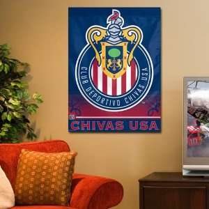 World Cup Chivas USA 27 x 37 Navy Blue Vertical Banner Flag