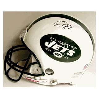   : Chad Pennington Hand Signed Authentic Jets Helmet: Everything Else
