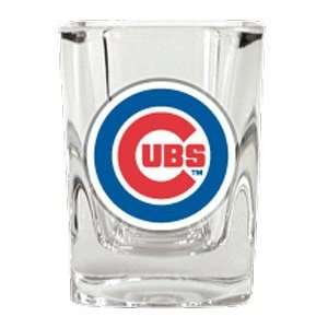  Chicago Cubs Square Shot Glass   2 oz.(12 Pack) Sports 