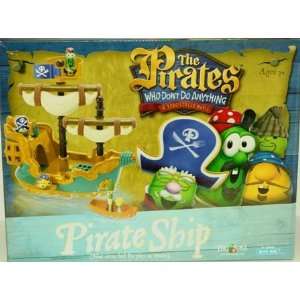  Veggie Tales Pirate Ship Playset: Toys & Games