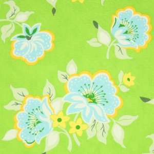   Nicey Jane Church Flowers Green Fabric Yardage: Arts, Crafts & Sewing