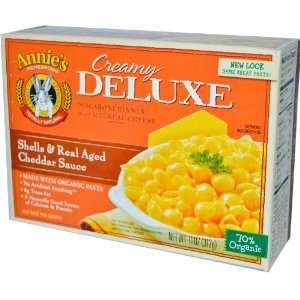 Annies   Organic Deluxe   Deluxe Shells & Real Aged Cheddar   11 oz