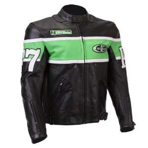  First Racing F 7 Lime Green Armored Sportbike Jacket 