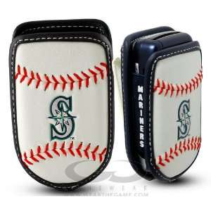  Game Wear Leather Cell Phone Holder   Seattle Mariners   Seattle 