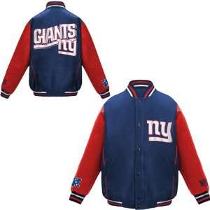  G Iii New York Giants Faux Leather Jacket: Sports 