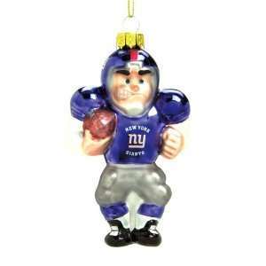  BSS   New York Giants NFL Glass Player Ornament (5 
