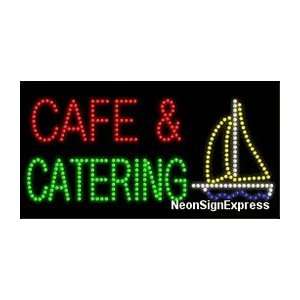  Cafe & Catering LED Sign 