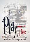 PLAYTIME/PLAY TIME Jacques Tati French 47x63 poster