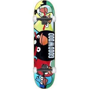  Goodwood Angry Birds Complete Skateboard   7.75 w/Mini Logo 