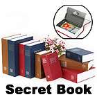 Dictionary Secret Book Hidden Safe Hide Key Lock Navy S