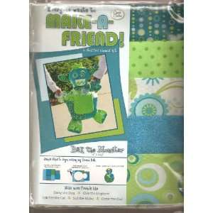  Make A Friend Stuffed Animal Kit Bak the Monster Toys 