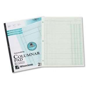   Bound Columnar Pad PAD,2 COL,11X8.5,GN (Pack of30)