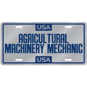  New  Usa Agricultural Machinery Mechanic  License Plate 