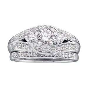 14k White Gold Diamond Bridal Engagement Ring: Everything 