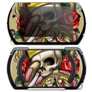   Sony PSP Go Skin Decal Sticker   Traditional Tattoo 1: Everything Else