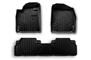 2011 2012 Dodge Durango Premium MAXFLOORMAT Floor Mats Full Set Black 