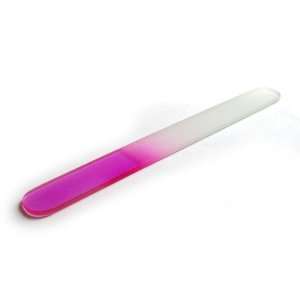 : MoYou Nail Art Premium manicure Large Pink crystal glass nail file 