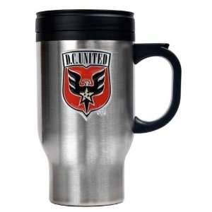  D.C. United 16 Ounce Stainless Steel Travel Mug (Primary 