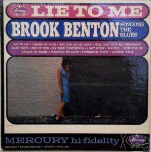 BROOK BENTON Singing The Blues 1962 SOUL VINYL LP~HEAR  