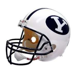 BYU Cougars Authentic On Field Football Helmet:  Sports 