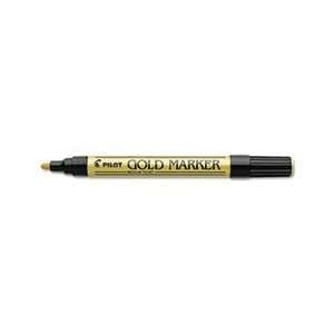   Art & Crafts Marker, Brush Tip, Permanent, Gold