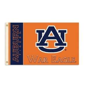  NCAA Auburn War Eagle 3 by 5 Foot Flag w/Grommets 