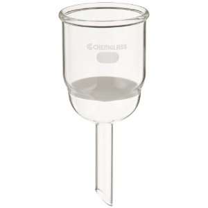 Chemglass CG 1402 19 Glass Buchner Filtering Funnel with Medium Frit 