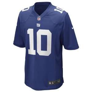 New York Giants Eli Manning #10 Youth Replica Game Jersey (Blue 
