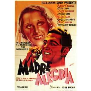  Madre Alegria Poster Movie Spanish 27x40