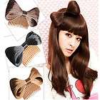 Lady Gaga Wig Hair Extension Bow Party Bowknot Hairpin Comb Gift 