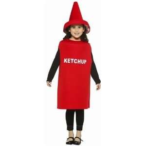 Ketchup Bottle Light Weight Youth Costume