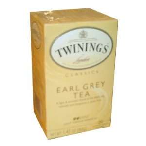 Twinings Classics Earl Grey Tea / 25 Tea Bags / 50g / 1.8oz.  