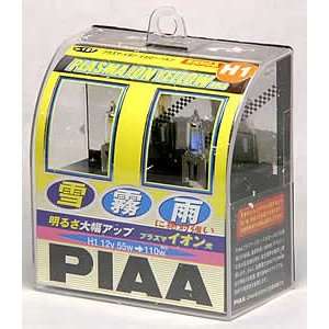 PIAA 13501 H1 Style Plasma Ion Crystal Yellow 55100 Watt Bulb   Twin 
