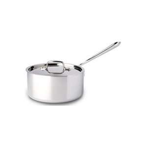All Clad Stainless Steel 3 Qt Sauce Pan:  Kitchen & Dining