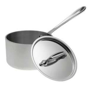 All Clad MC2 Master Chef Collection Sauce Pan with Lid 1.5QT 6 x 3 3 
