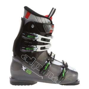 Alpina X5 Ski Boots Transparent Anthracite/Green Mens  